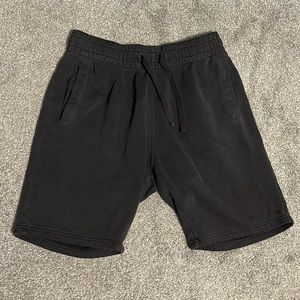 Drawstring Black Sweat Shorts | Divided Brand | Medium